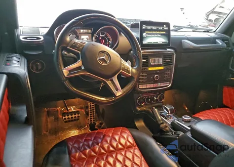 2017 Mercedes-Benz G 63 Amg z USA, uszkodzony, nr VIN WDCYC7DF3HX267311